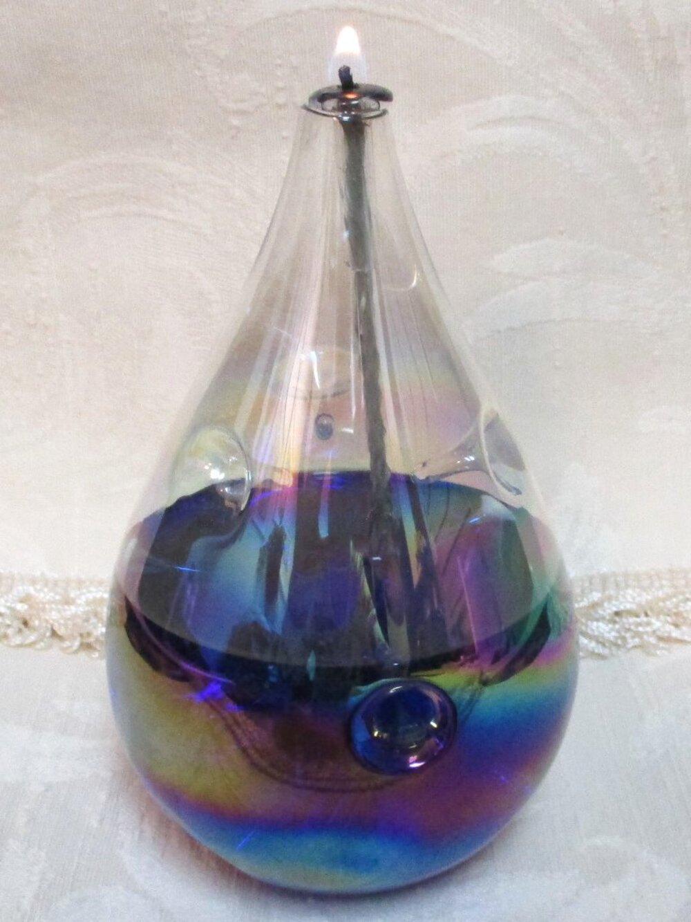 Glass Oil Burning Candle - Picture 3 of 3